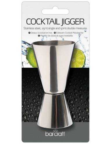 Kitchen Craft Bar Craft Stainless Steel Dual Spirit Measure Cup - Mimocook