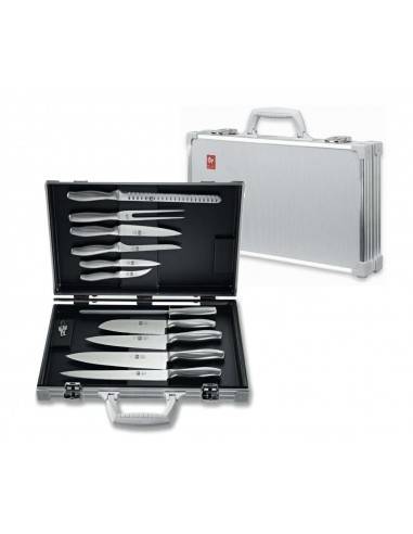 ICEL Absolute Steel Chefs attache case-11 Pieces - Mimocook