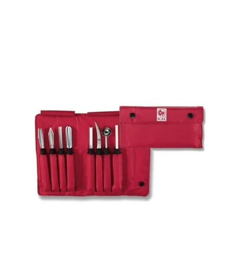 ICEL Fruit and vegetables carving set-8 pieces - Mimocook