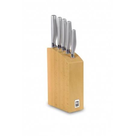 ICEL Platina 5 pieces knife blocks - Mimocook