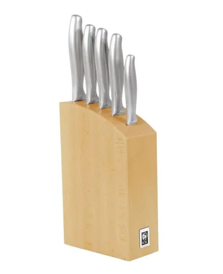 ICEL Absolute Steel 5 pieces knife blocks - Mimocook
