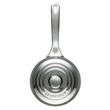 Le Creuset Signature Stainless Steel Saucepan with Lid - Mimocook