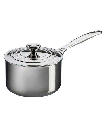 Cazo con tapa de Acero Inoxidable Signature con asa de soporte Le Creuset | Le Creuset | Mimocook