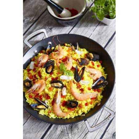 Le Creuset Paella-Pfanne aus gehärtetem Antihaftmaterial Le Creuset - Mimocook