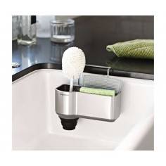 Simplehuman sink caddy brushed stainless steel - Mimocook