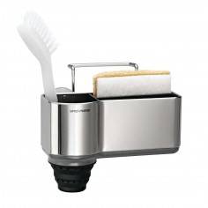 Simplehuman sink caddy brushed stainless steel - Mimocook