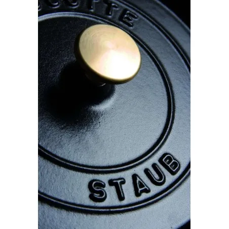 Staub Runde Cocotte Topf 22 cm - Mimocook