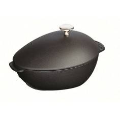Staub Mussel Pot with Lid 25 cm - Mimocook