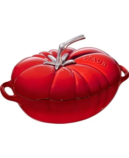 Staub cocotte tomate 25cm cast iron - Mimocook