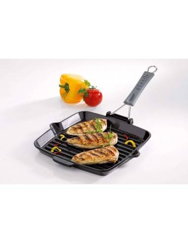 Staub Rectangular Grill Pan with Handle - Mimocook