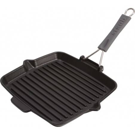 Staub Rectangular Grill Pan with Handle - Mimocook