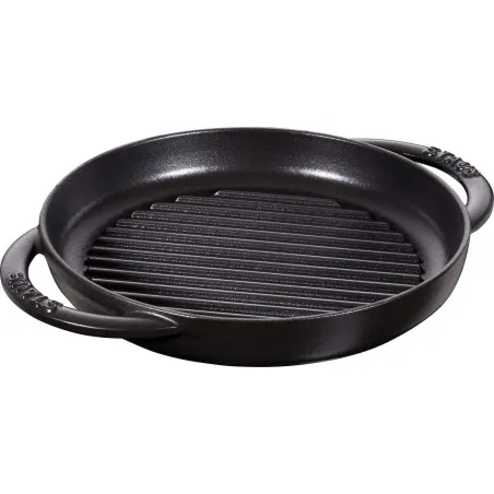 Staub Rundgrill mit zwei Griffen 26 cm - Mimocook