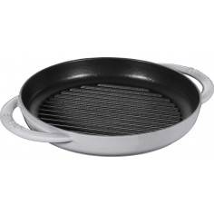 Staub Round Grill with two Handles 26 cm - Mimocook