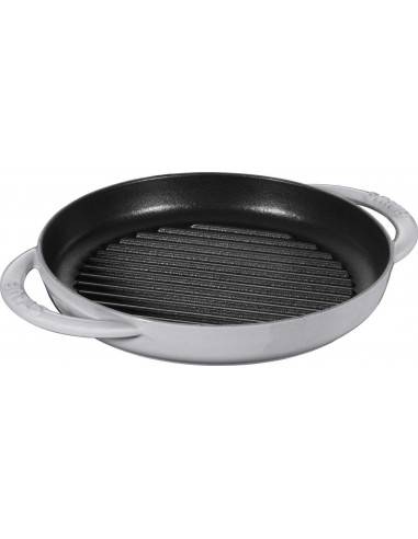 Staub Round Grill with two Handles 26 cm - Mimocook