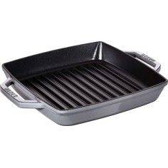 Staub Poêle en Fonte avec Double Bec Verseu 26cm | Staub | Mimocook