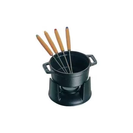 Mini set fondue 10cm da Staub - Mimocook