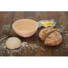 Kitchen Craft Home Made Round Loaf Proving Basket - Mimocook