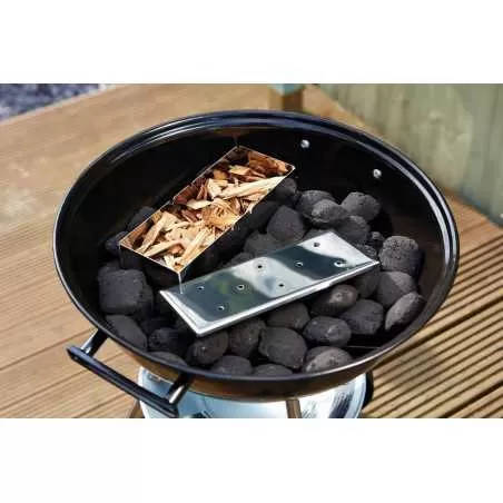 Kitchen Craft Home Made Stainless Steel Smoking Box - Mimocook