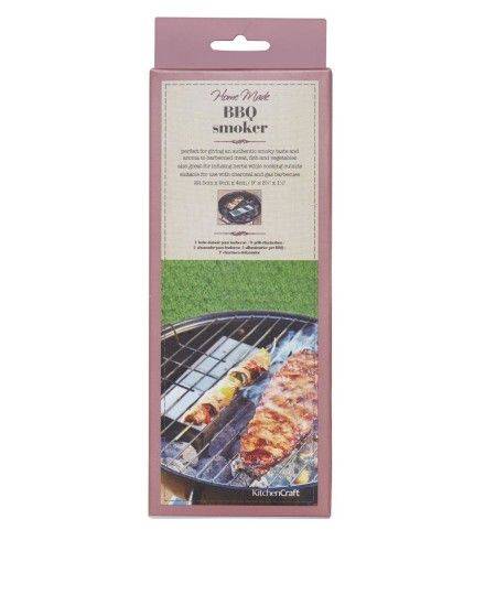 Caja de ahumado casera de acero inoxidable KitchenCraft | Kitchen Craft | Mimocook