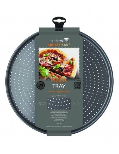 Kitchen Craft Master Class Crusty Bake Non-Stick Pizza Tray - Mimocook