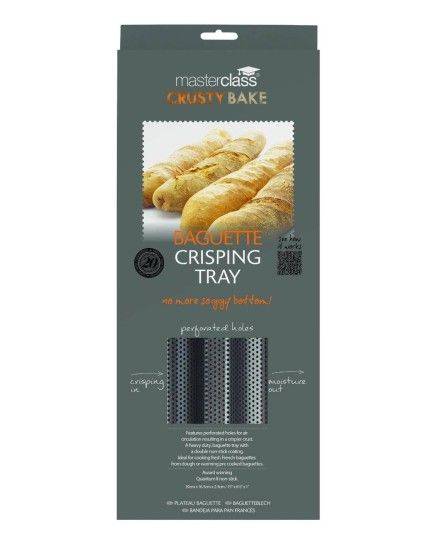 Kitchen Craft Master Class Crusty Bake Non-Stick Baguette Tray | Kitchen Craft | Mimocook