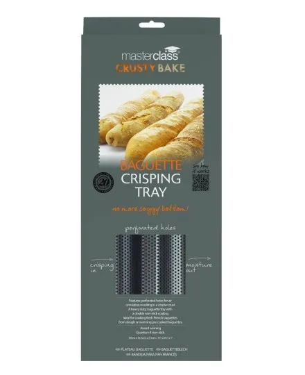 Molde perfurado para baguettes Master Class Kitchen Craft - Mimocook