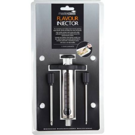 Injector de molhos em inox Master Class Kitchen Craft - Mimocook