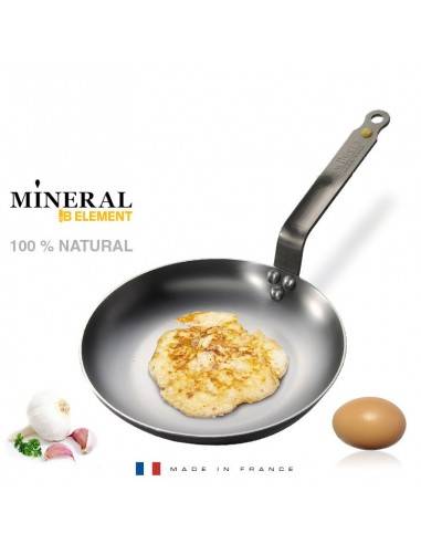 De Buyer Mineral B Element omelette pan - Mimocook