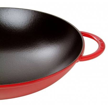 Staub Wok 30 cm Cast Iron - Mimocook