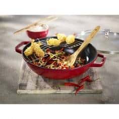 Staub Wok 30 cm Cast Iron - Mimocook