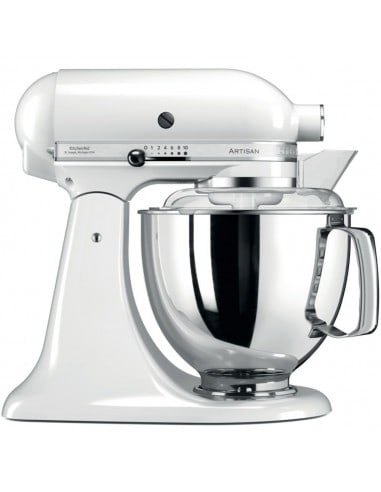 Batedeira Artisan 4,8 L Branca da KitchenAid - Mimocook