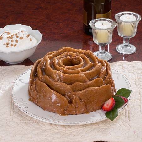 Nordic Ware Cast Aluminum Platinum Rose Bundt Pan - Mimocook