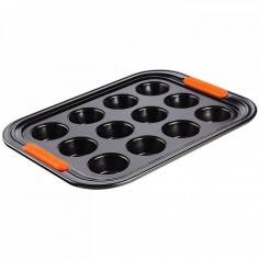 Le Creuset Toughened Non-Stick Bakeware 12 Cup Mini Muffin Tray - Mimocook