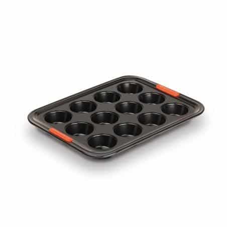 Le Creuset Toughened Non-Stick Bakeware 12 Cup Muffin Tray - Mimocook