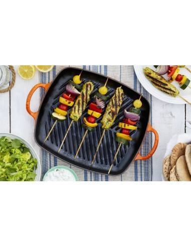 Le Creuset 30cm Signature Cast Iron Rectangular Grill - Mimocook