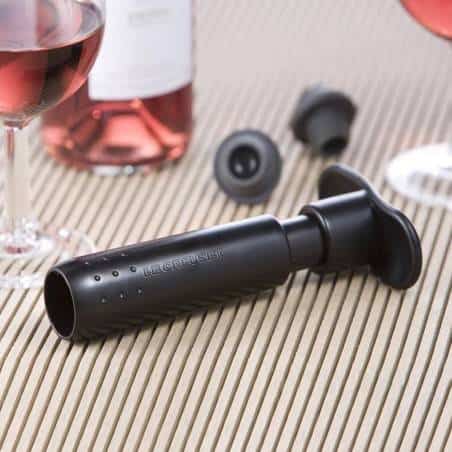 Le Creuset Wine Accessories Wine Pump and 3 Stoppers - Mimocook