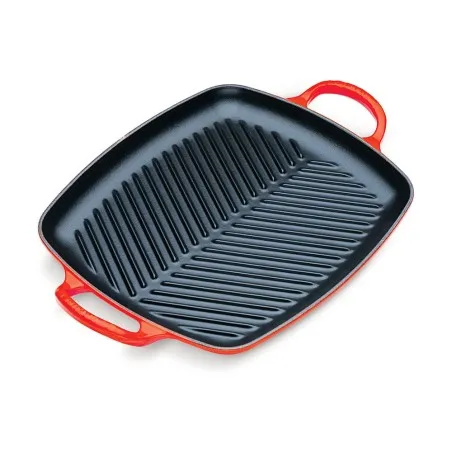 Le Creuset 30cm Signature Gusseisen Rechteckiger Grill - Mimocook