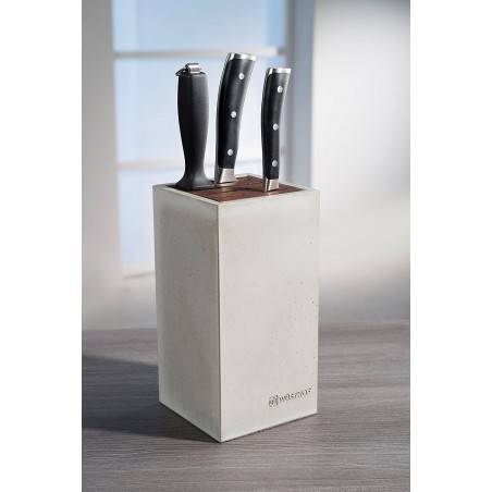 Wusthof Concrete Empty Knife Block - Mimocook