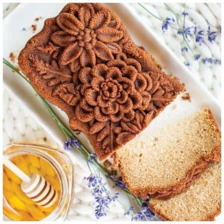 Nordic Ware Wildflower Loaf Pan 6 cups - Mimocook