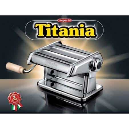 Imperia Titania Manual pasta machine with 2 cutters - Mimocook