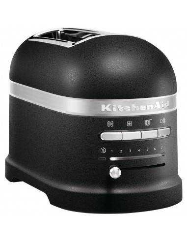KitchenAid Artisan 2 slot toaster cast iron black - Mimocook