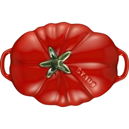Cocotte tomate pequena de cerâmica da Staub - Mimocook