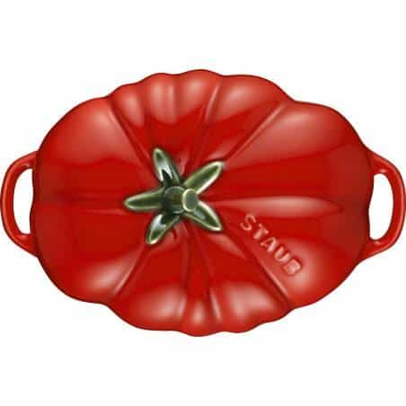 Cocotte tomate pequena de cerâmica da Staub - Mimocook