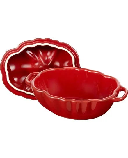 Cocotte tomate pequena de cerâmica da Staub - Mimocook