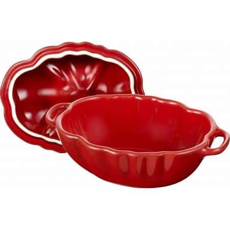 Cocotte tomate pequena de cerâmica da Staub - Mimocook