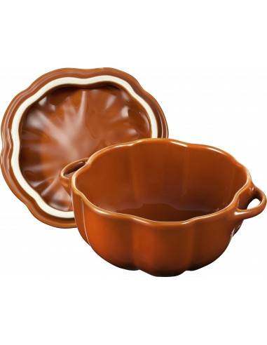 Cocotte abóbora laranja de cerâmica da Staub - Mimocook