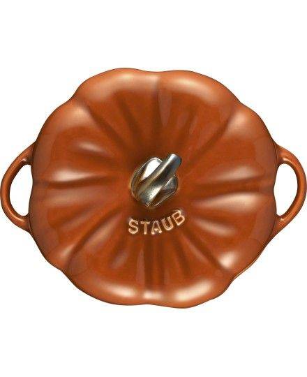 Staub orange ceramic pumpkin cocotte | Staub | Mimocook