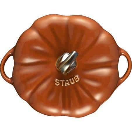 Staub orange ceramic pumpkin cocotte - Mimocook