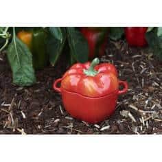 Staub ceramic petite pepper cocotte - Mimocook