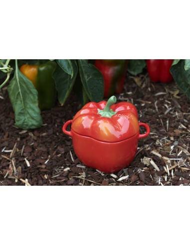 Staub ceramic petite pepper cocotte - Mimocook